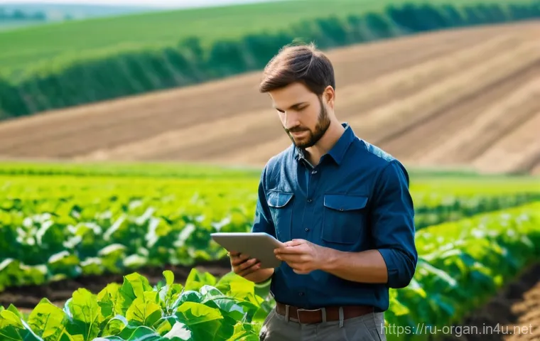 유기농업 전문가 연봉 - **Prompt:** A dedicated female organic farming specialist in her late 30s, with a warm, knowledgeabl...