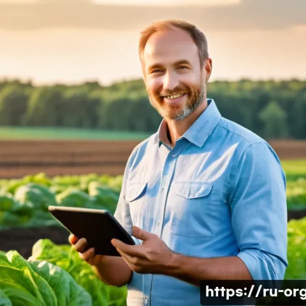 유기농업 연봉 협상 시 고려사항 - **Image Prompt: The Dedicated Organic Agronomist**
    A highly detailed, realistic photograph of a ...